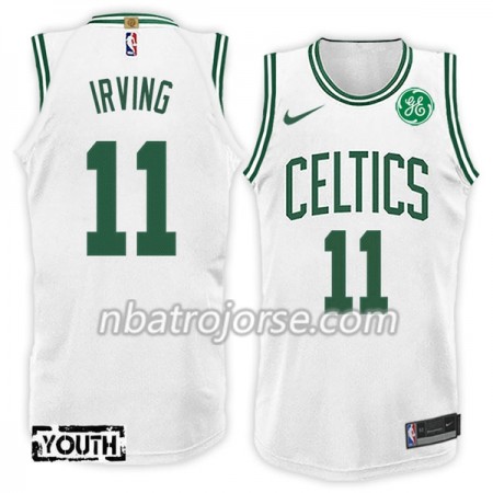 Barn Boston Celtics Tröja Kyrie Irving 11 Nike 2017-18 Vit Swingman Barn Boston Celtics Tröja Kyrie Irving 11 Nike 2017-18 Vit Swingman